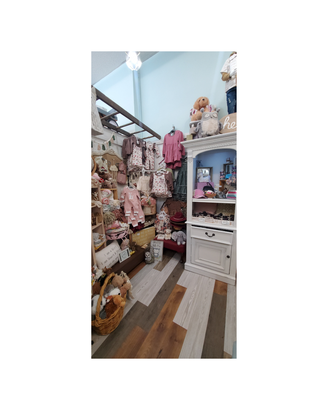 Kid Stuff interior display wall