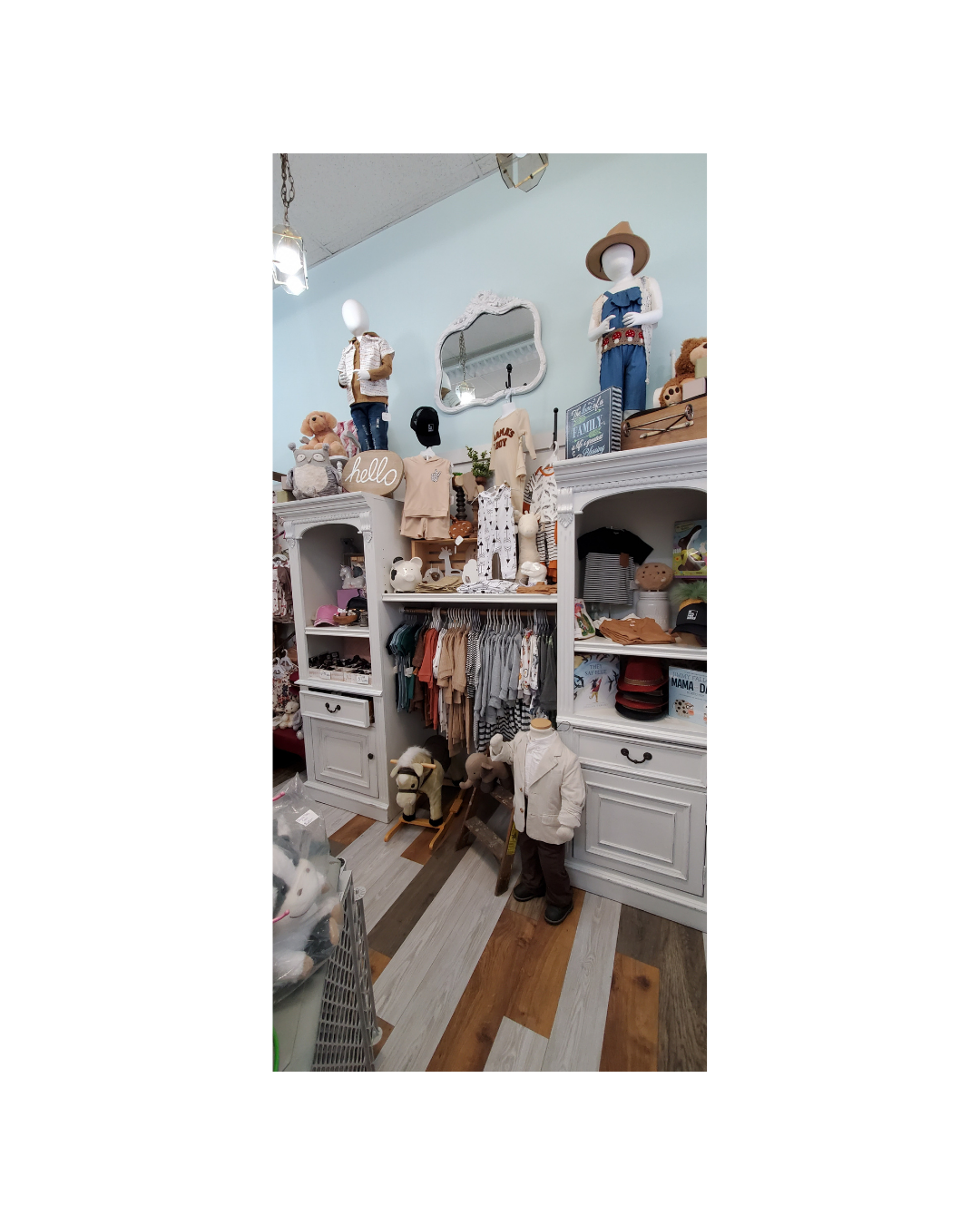 Kid Stuff boutique style display