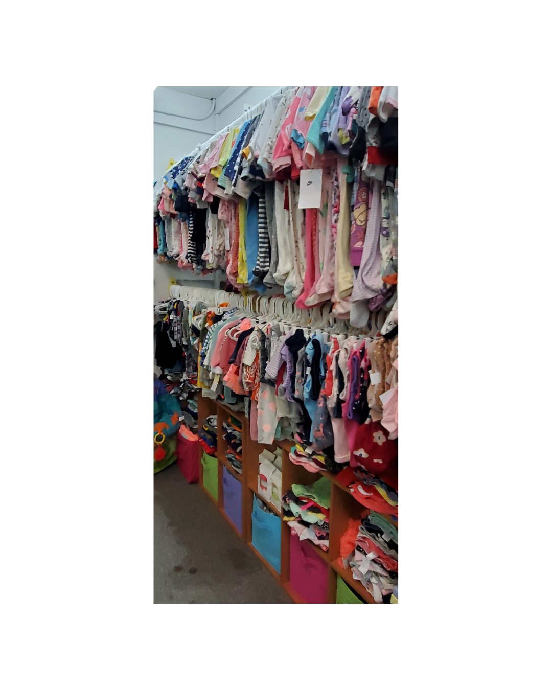Kid Stuff kids clothing wall