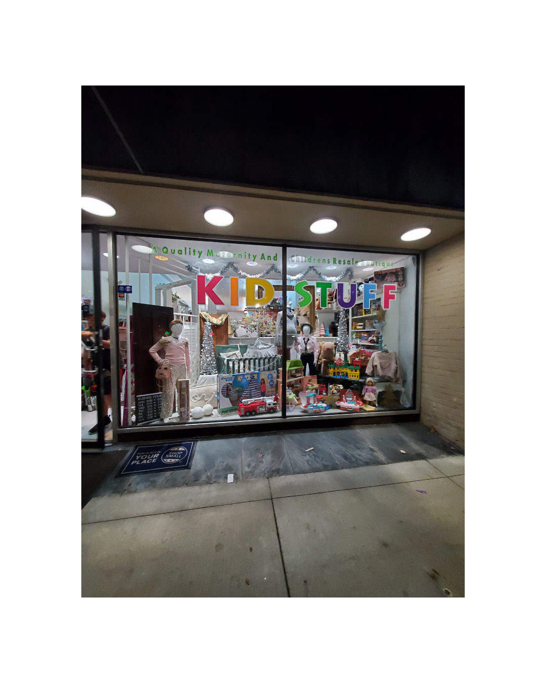 Kid Stuff storefront