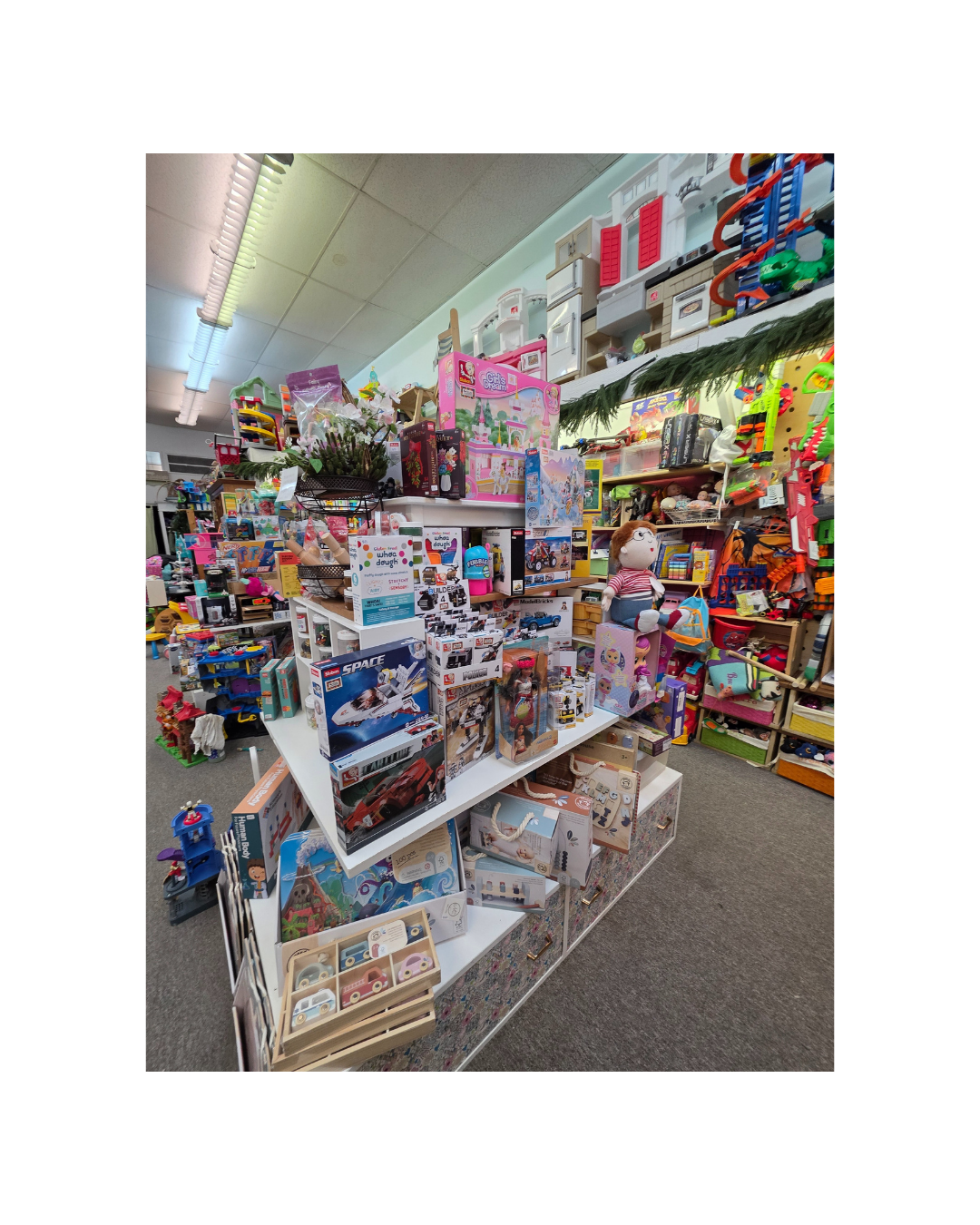 Kid Stuff colorful toy area