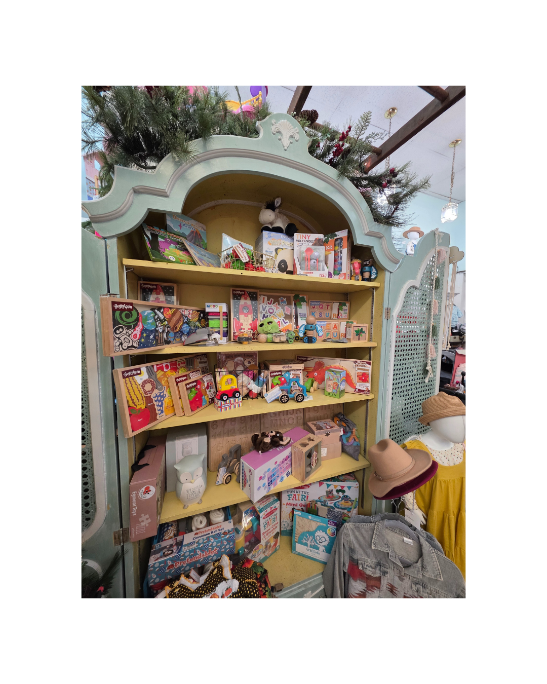 Kid Stuff nursery decor shelf